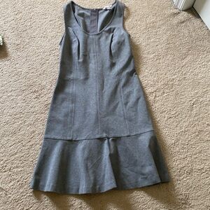 Banana republic size 8, gray sleeveless dress, thicker material